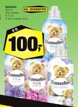 Calle Bamseline, DKK 100 tilbud