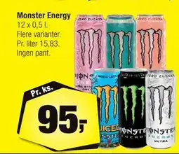 Calle Monster Energy, DKK 95 tilbud