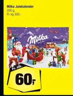Calle Milka Julekalender, DKK 60 tilbud
