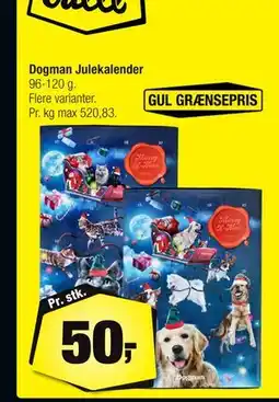 Calle Dogman Julekalender, DKK 50 tilbud