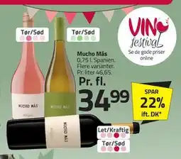 Fleggaard Mucho Más, DKK 34.99 tilbud
