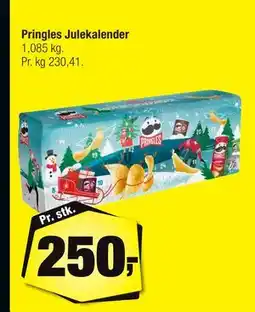 Calle Pringles Julekalender, DKK 250 tilbud