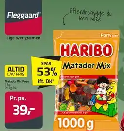 Fleggaard Matador Mix Pose, DKK 39 tilbud