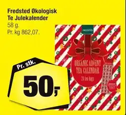 Calle Fredsted Økologisk Te Julekalender, DKK 50 tilbud