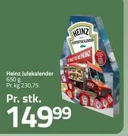 Fleggaard Heinz Julekalender, DKK 149.99 tilbud