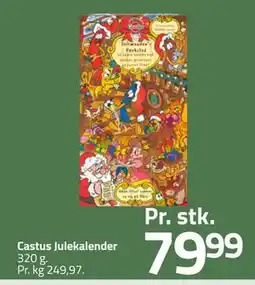 Fleggaard Castus Julekalender, DKK 79.99 tilbud