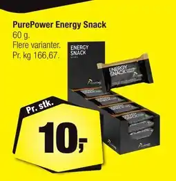 Calle PurePower Energy Snack, DKK 10 tilbud