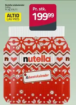 Fleggaard Nutella Julekalender, DKK 199.99 tilbud