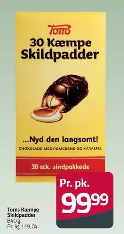 Fleggaard Toms Kæmpe Skildpadder, DKK 99.99 tilbud
