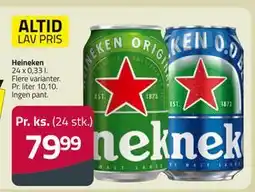 Fleggaard Heineken, DKK 79.99 tilbud