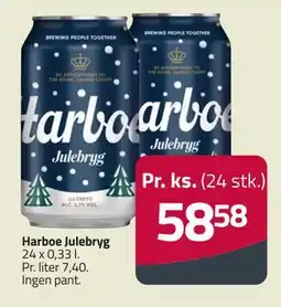 Fleggaard Harboe Julebryg, DKK 58.58 tilbud