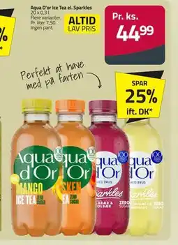 Fleggaard Aqua D’or Ice Tea el. Sparkles, DKK 44.99 tilbud