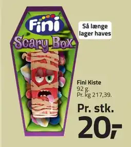 Fleggaard Fini Kiste, DKK 20 tilbud