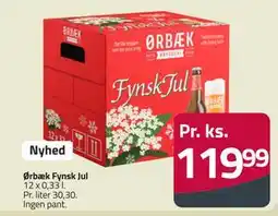 Fleggaard Ørbæk Fynsk Jul, DKK 119.99 tilbud