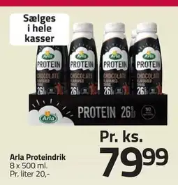 Fleggaard Arla Proteindrik, DKK 79.99 tilbud