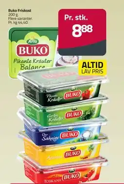 Fleggaard Buko Friskost, DKK 8.88 tilbud