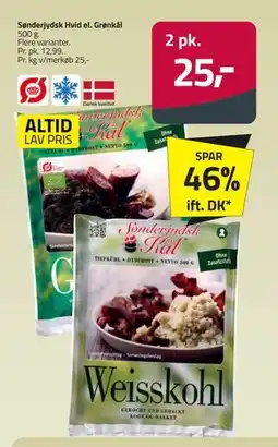 Fleggaard Sønderjydsk Hvid el. Grønkål, DKK 25 tilbud