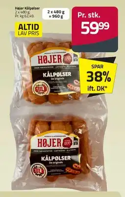 Fleggaard Højer Kålpølser, DKK 59.99 tilbud
