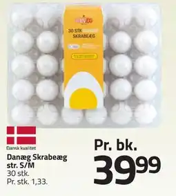 Fleggaard Danæg Skrabeæg str. S/M, DKK 39.99 tilbud