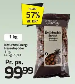 Fleggaard Naturens Energi Hasselnødder, DKK 99.99 tilbud