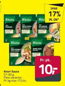 Fleggaard Knorr Sauce, DKK 10 tilbud