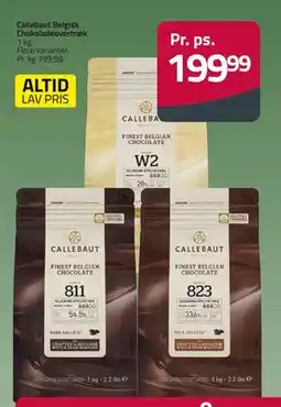 Fleggaard Callebaut Belgisk Chokoladeovertræk, DKK 199.99 tilbud