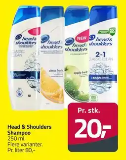 Fleggaard Head & Shoulders Shampoo, DKK 20 tilbud