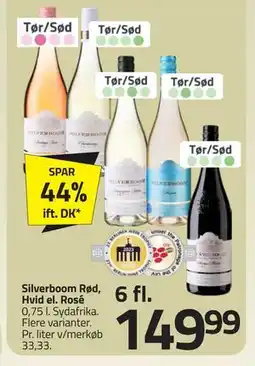 Fleggaard Silverboom Rød, Hvid el. Rosé, DKK 149.99 tilbud