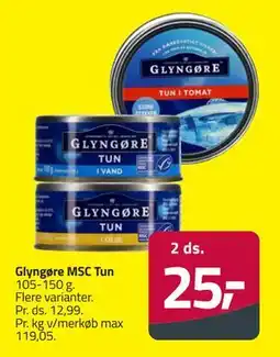 Fleggaard Glyngøre MSC Tun, DKK 25 tilbud