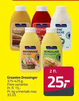 Fleggaard Graasten Dressinger, DKK 25 tilbud