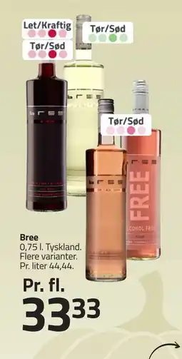 Fleggaard Bree, DKK 33.33 tilbud