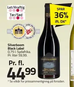 Fleggaard Silverboom Black Label, DKK 44.99 tilbud