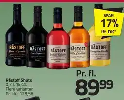 Fleggaard Råstoff Shots, DKK 89.99 tilbud