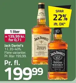 Fleggaard Jack Daniel’s, DKK 199.99 tilbud