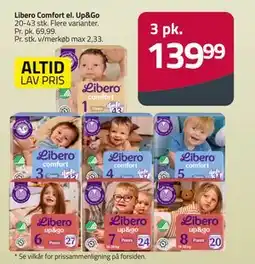 Fleggaard Libero Comfort el. Up&Go, DKK 139.99 tilbud