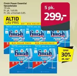Fleggaard Finish Power Essential Opvasketabs, DKK 299 tilbud