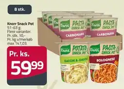 Fleggaard Knorr Snack Pot, DKK 59.99 tilbud