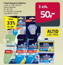 Fleggaard Finish/Neophos Additiver, DKK 50 tilbud