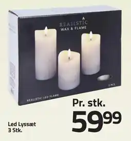 Fleggaard Led Lyssæt 3 Stk, DKK 59.99 tilbud