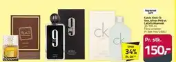 Fleggaard Calvin Klein Ck One, Afnan PM9 el. Lattafa Khamrah, DKK 150 tilbud