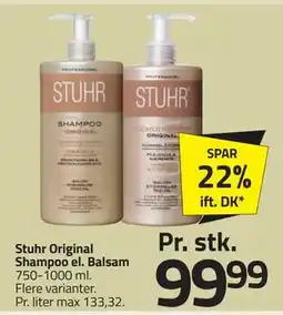 Fleggaard Stuhr Original Shampoo el. Balsam, DKK 99.99 tilbud