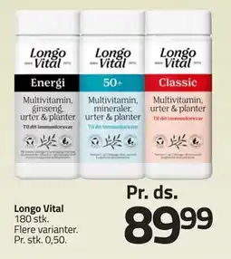 Fleggaard Longo Vital, DKK 89.99 tilbud