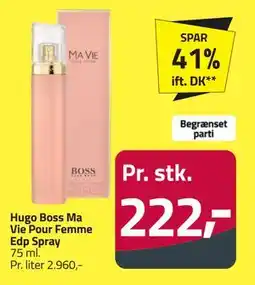 Fleggaard Hugo Boss Ma Vie Pour Femme Edp Spray, DKK 222 tilbud