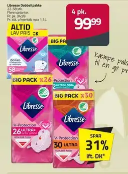 Fleggaard Libresse, DKK 99.99 tilbud