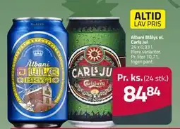 Fleggaard Albani Blålys el. Carls Jul, DKK 84.84 tilbud