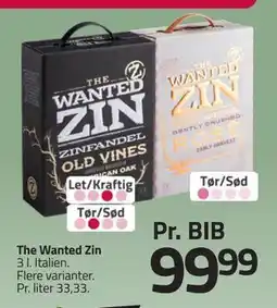 Fleggaard The Wanted Zin, DKK 99.99 tilbud