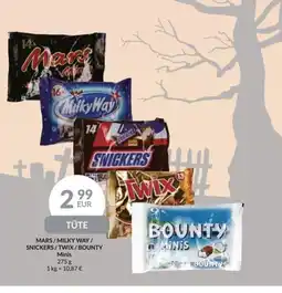 Nielsen's Discount Mars/milky way/ snickers snickers/twix/bounty Minis tilbud
