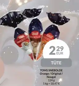 Nielsen's Discount Toms snebolde orange/original/ nougat tilbud