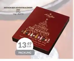 Nielsen's Discount Anthon ber adventskalender likör tilbud