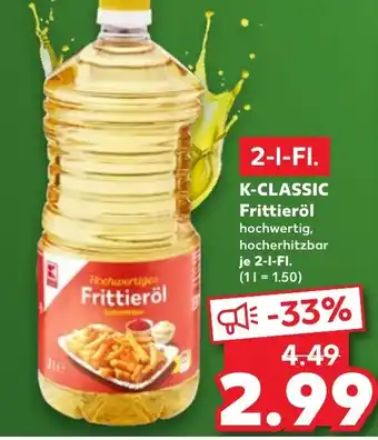 Kaufland DE K-classic frittieröl tilbud